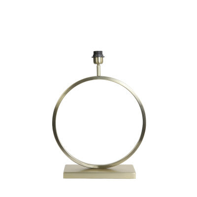 Liva Light Gold Metal Table Lamp Base 52cm