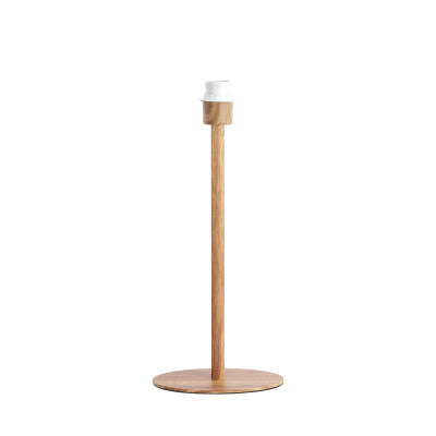 Cerini Natural Wood Effect Table Lamp Base