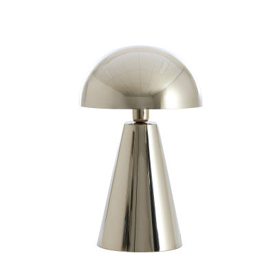 Surrina Gloss Nickel Metal Table Lamp 49cm