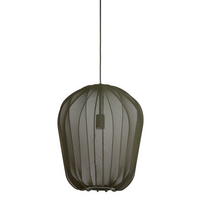 Plumeria Dark Green Pendant Light 42cm