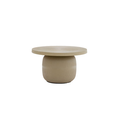 Tigran Matt Sand Metal Round Coffee Table 59cm