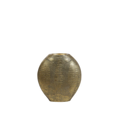 Skeld Antique Bronze Vase 31.5cm