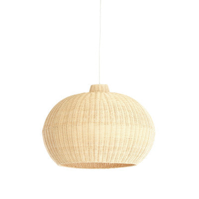 Melzor Natural Rattan Pendant Light 55cm