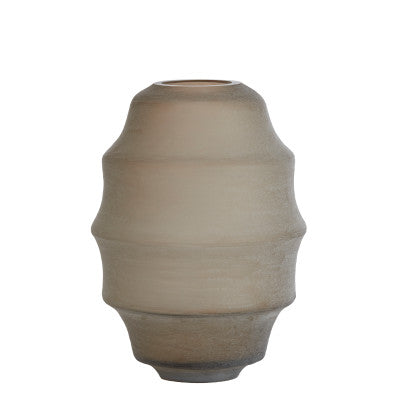 Nayoro Matt Light Brown Glass Vase 42cm