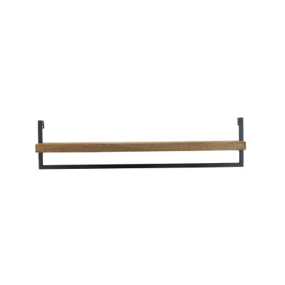 Maddison Dark Brown Wood Wall Shelf 100cm