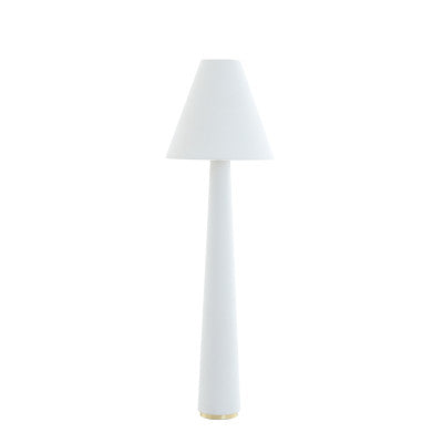 Devia Cream Bouclé Floor Lamp