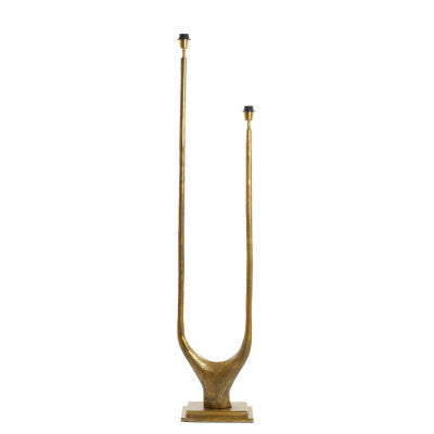 Gavi Antique Bronze 2 Light Floor Lamp
