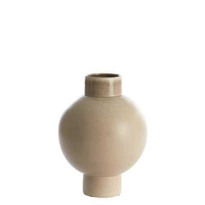 Zelata Sand Ceramic Vase 38cm