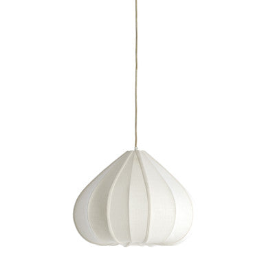 Zubeda White Pendant Light 49cm