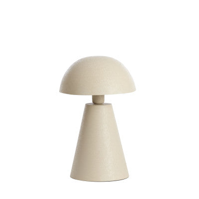 Surrina Matt Light Grey Metal Table Lamp 41cm