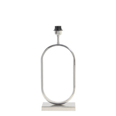 Jamiri Nickel Metal Table Lamp Base