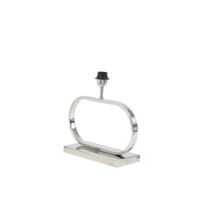 Jamiro Nickel Metal Table Lamp Base