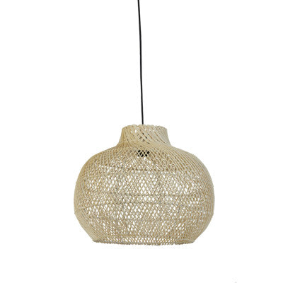 Charita Natural Rattan Pendant Light 46cm