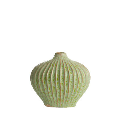 Lorito Mint Green Ceramic Vase 25cm