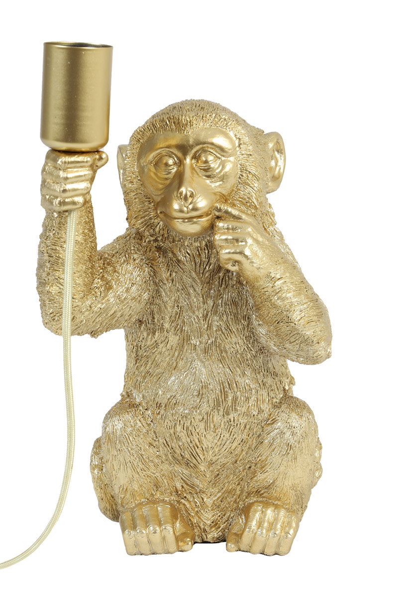 Monkey Gold Table Lamp