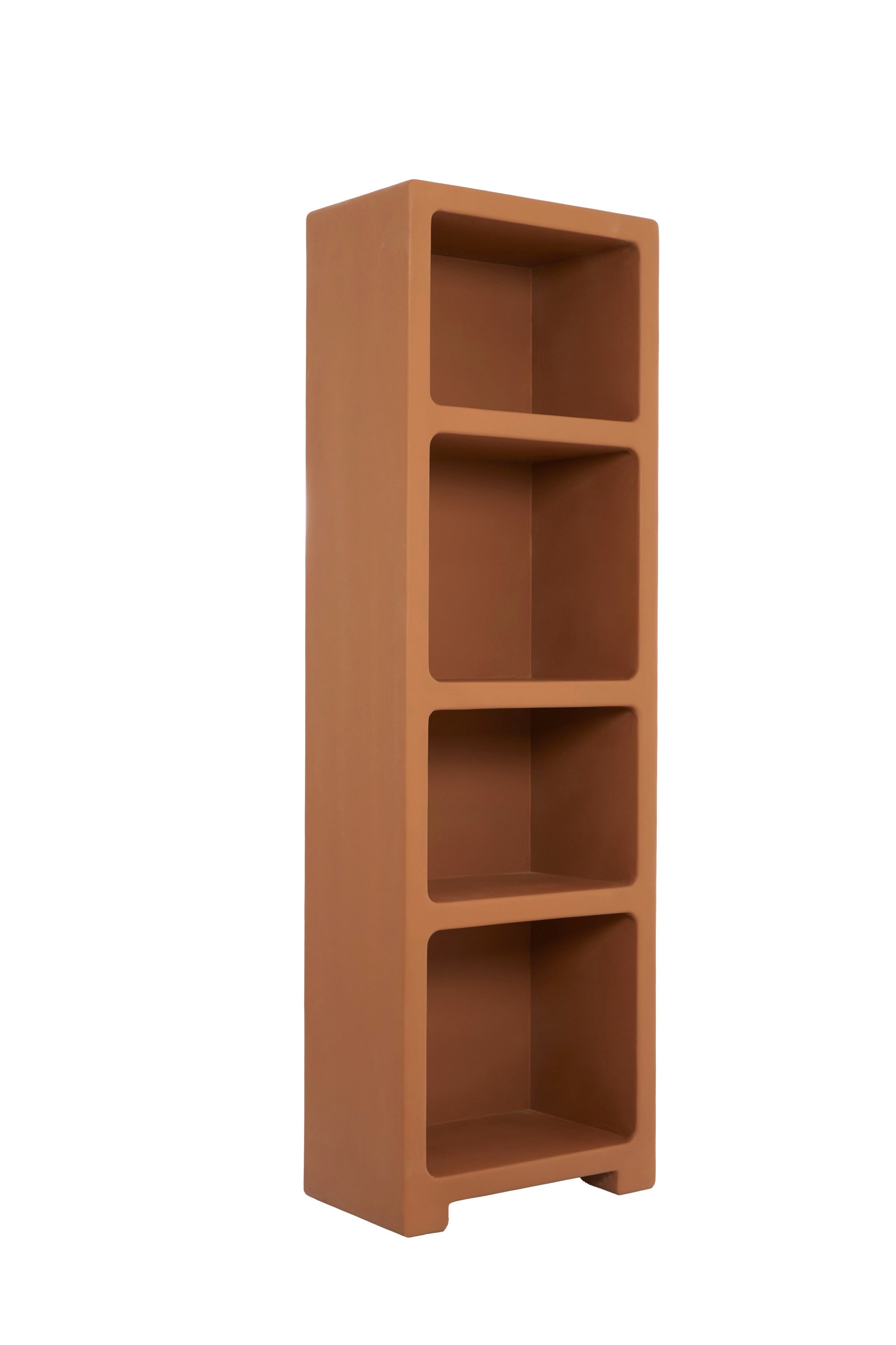 Naluno Terracotta Wood Storage Cabinet