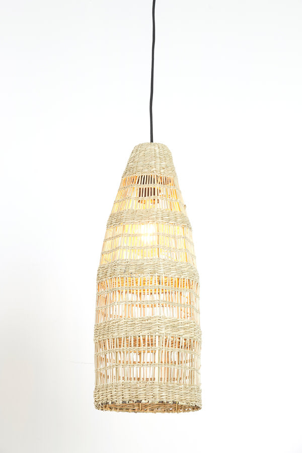 Latika Natural Seagrass Pendant Light 52cm