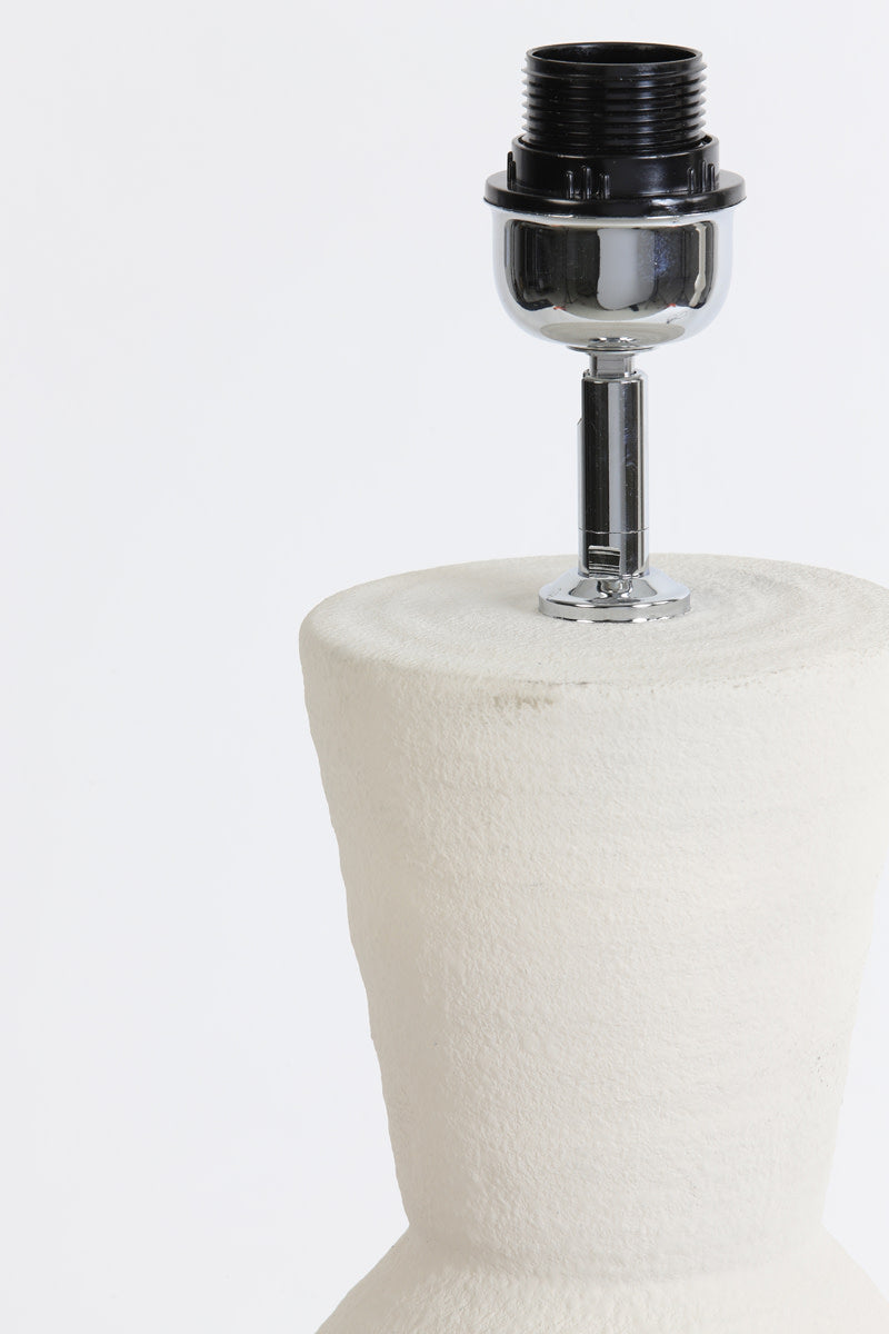 Ayla Cream Ceramic Table Lamp Base 51cm