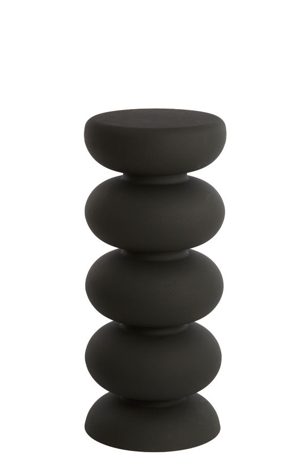 Kobodo Matt Black Metal Plinth 80cm