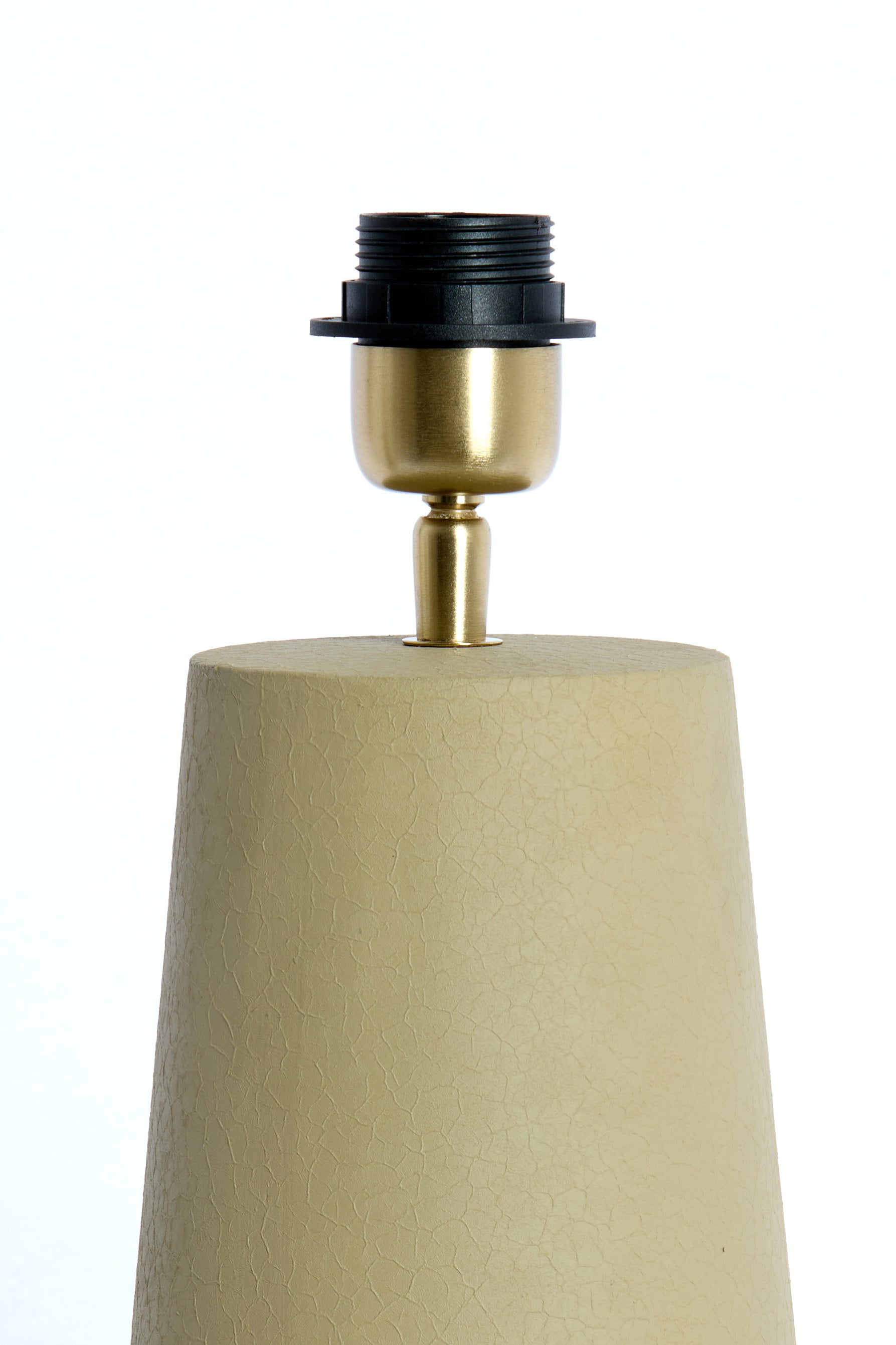 Yelos Matt Green/Grey Metal Table Lamp Base 35cm