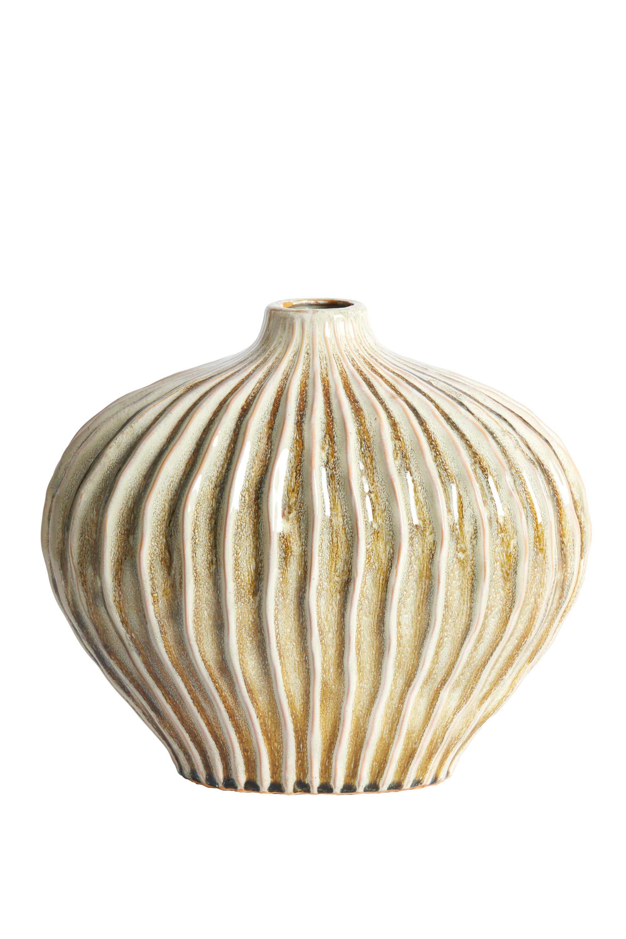 Lorito Olive Green Ceramic Vase 30cm