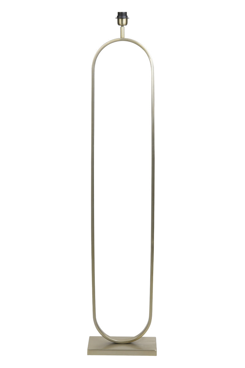 Jamiri Light Gold Metal Floor Lamp Base
