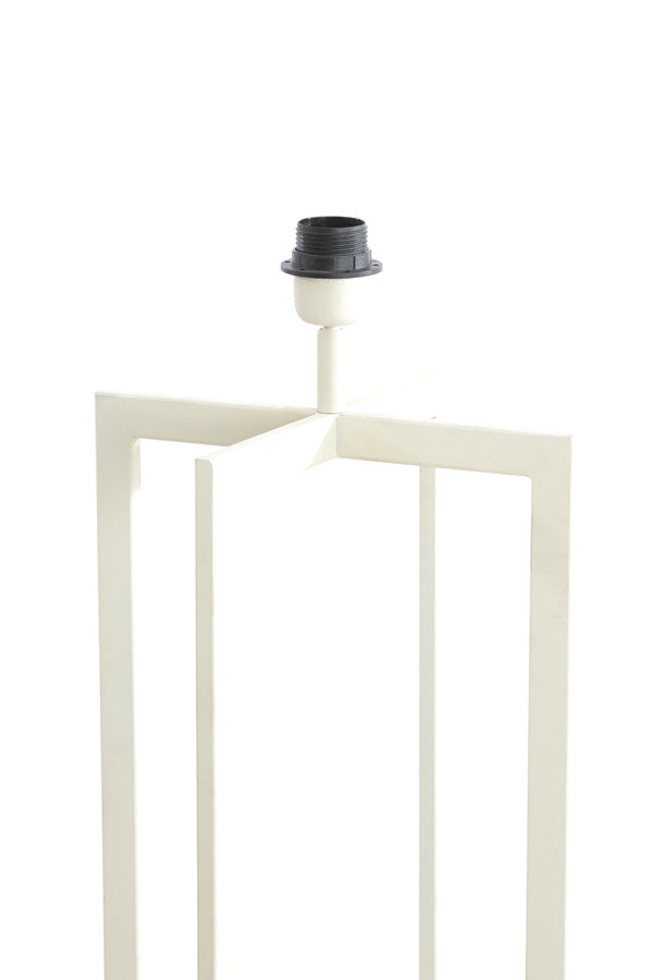 Mace Cream Metal Floor Lamp Base