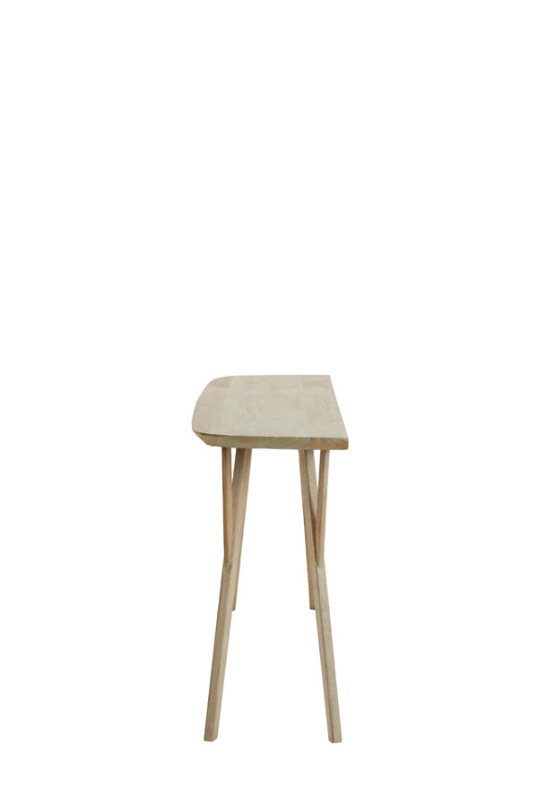 Quenza Natural Mango Wood Console Table