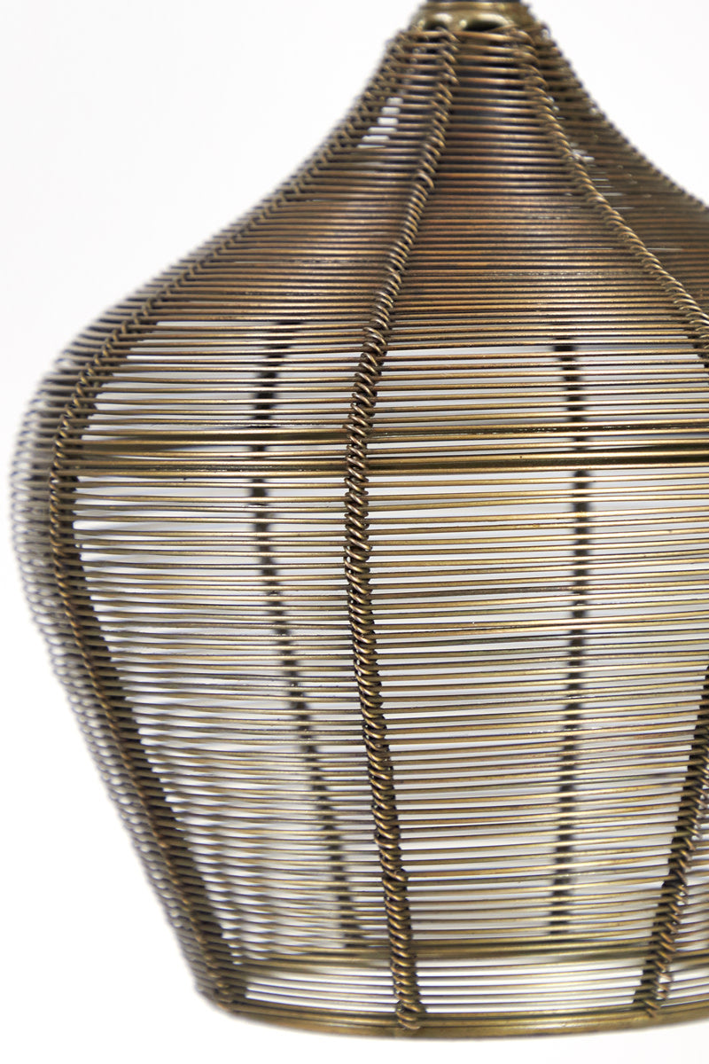 Alvaro Antique Bronze Metal 10 Light Pendant Light
