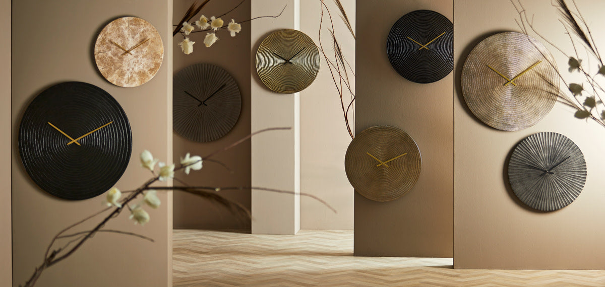 Cervino Antique Bronze Metal Wall Clock