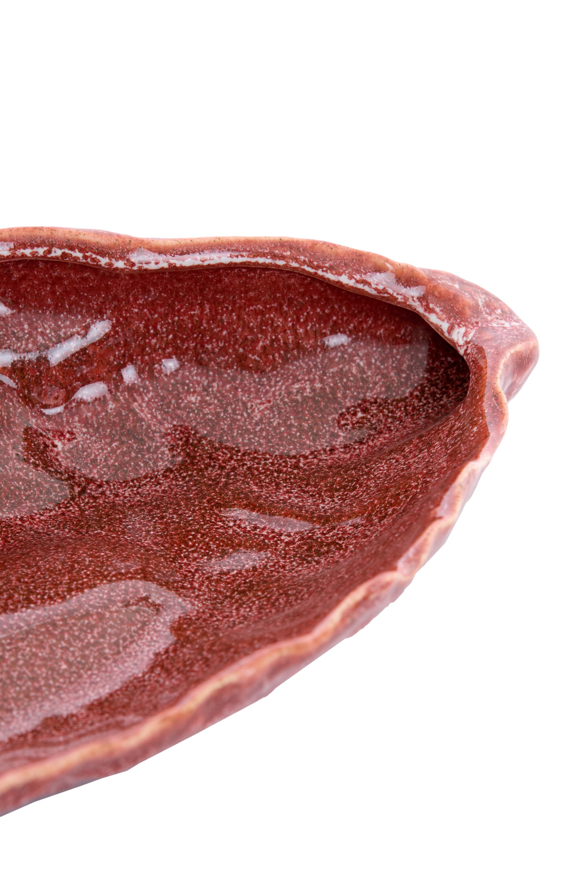 Kalako Coral Ceramic Decorative Bowl