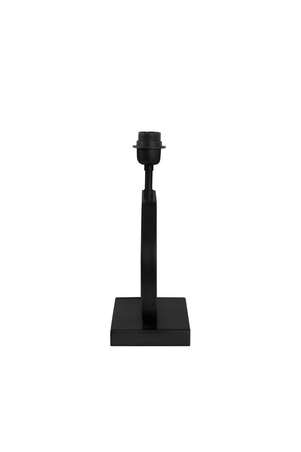 Jamiro Matt Black Metal Small Table Lamp Base 29cm