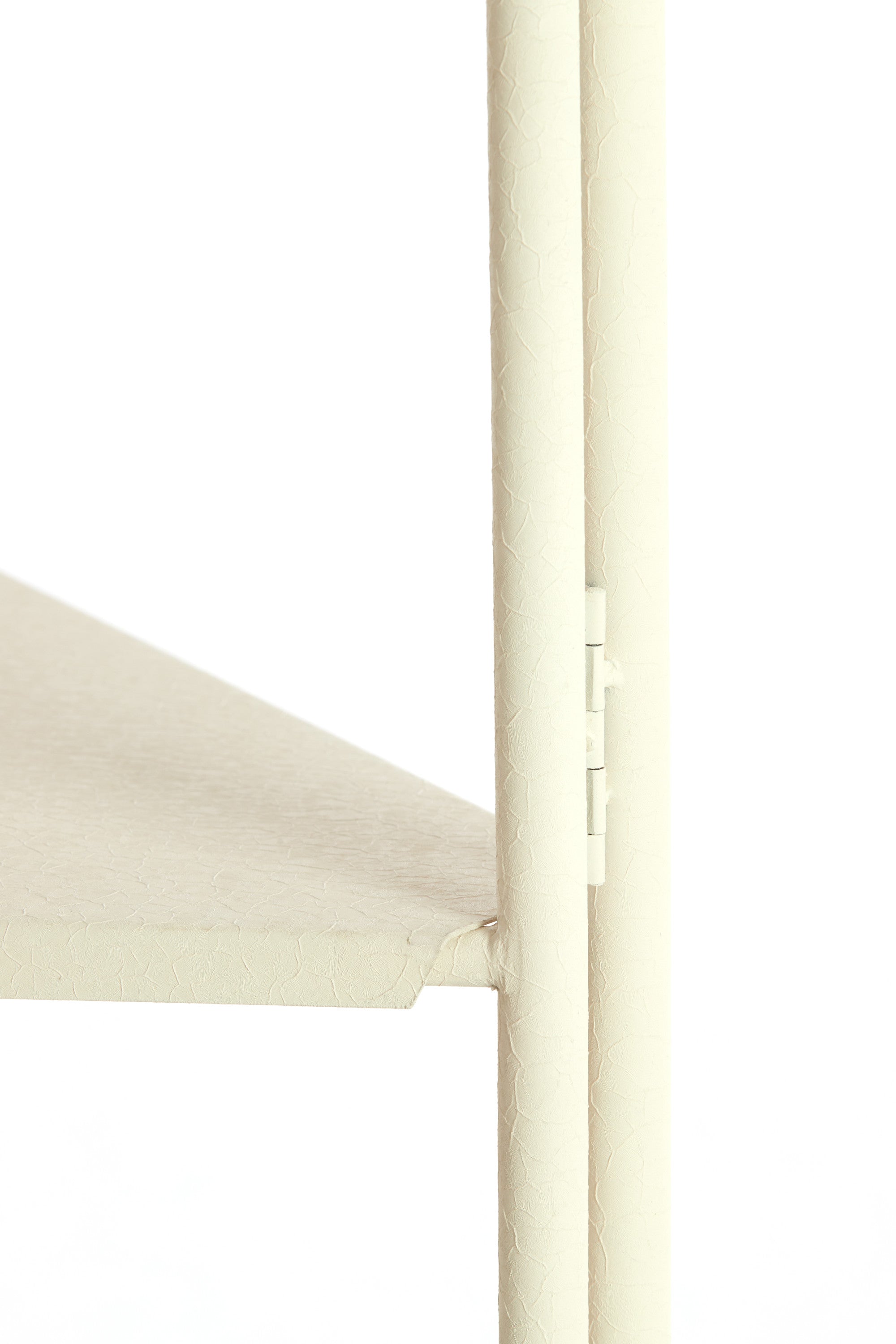 Cream Metal Open Display Unit