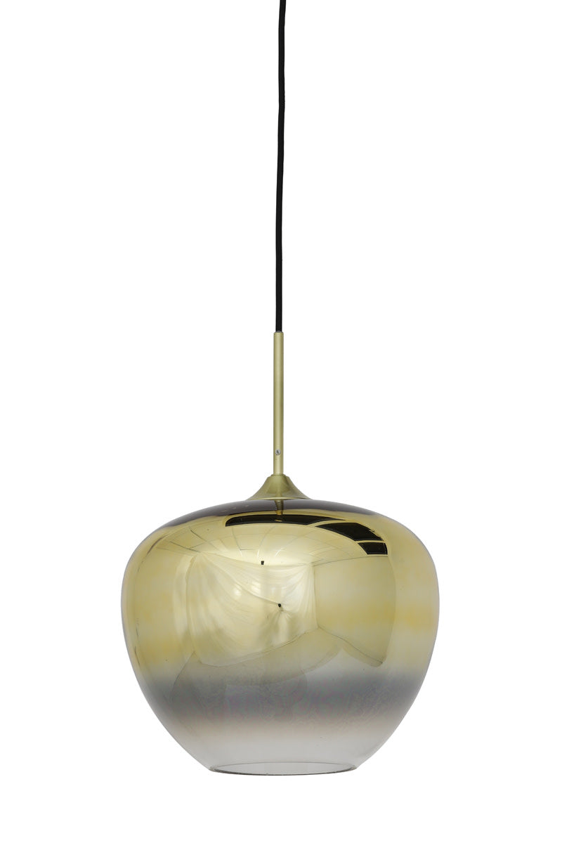 Mayson Gold & Clear Glass Pendant Light 30cm