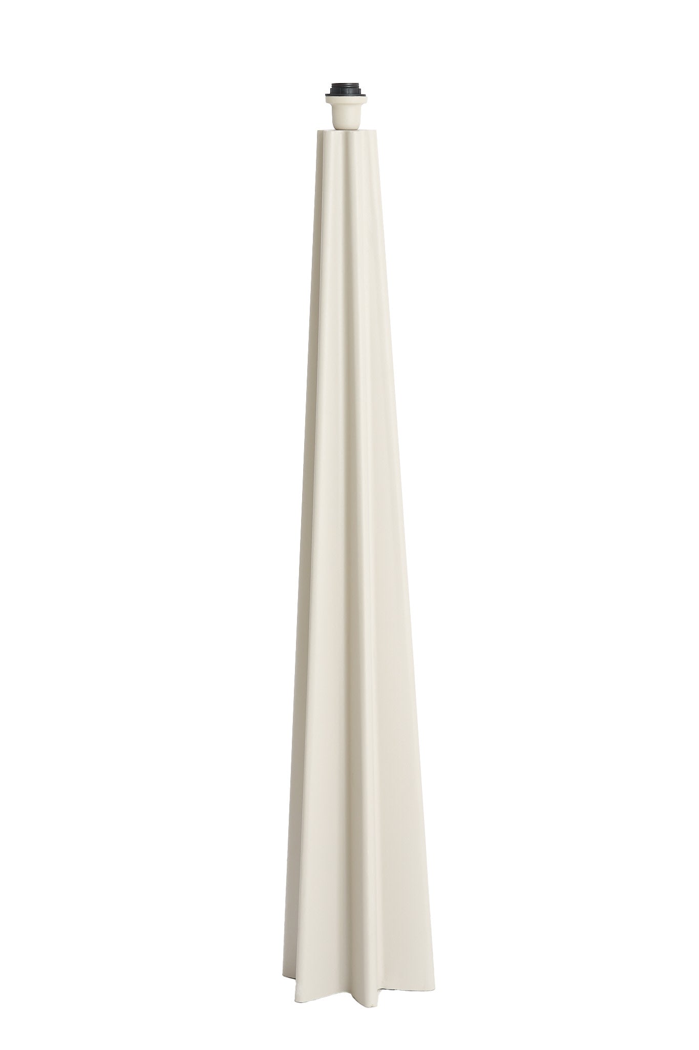 Kuala Matt Beige Metal Floor Lamp Base