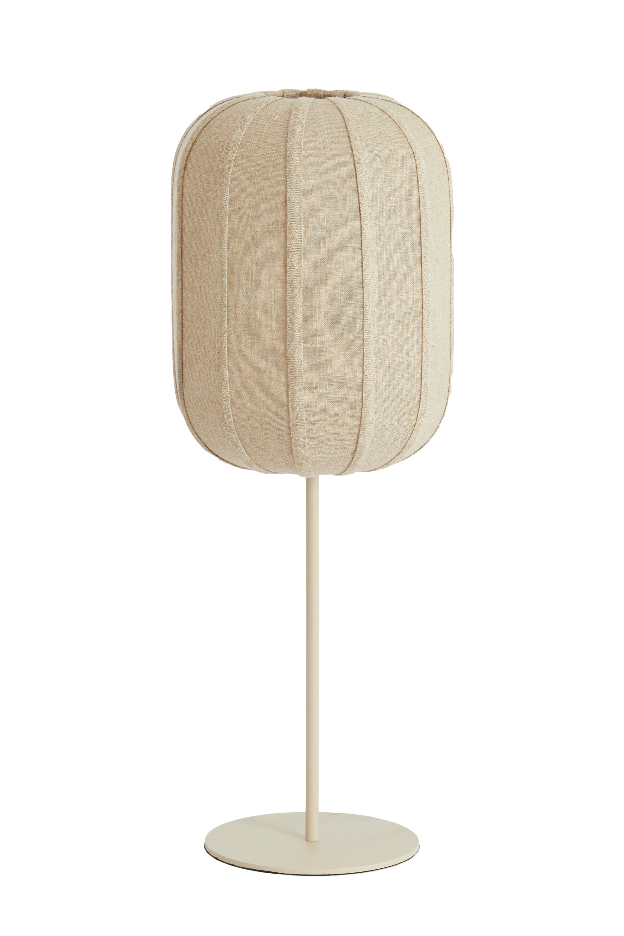 Solune Natural & Sand Linen Table Lamp