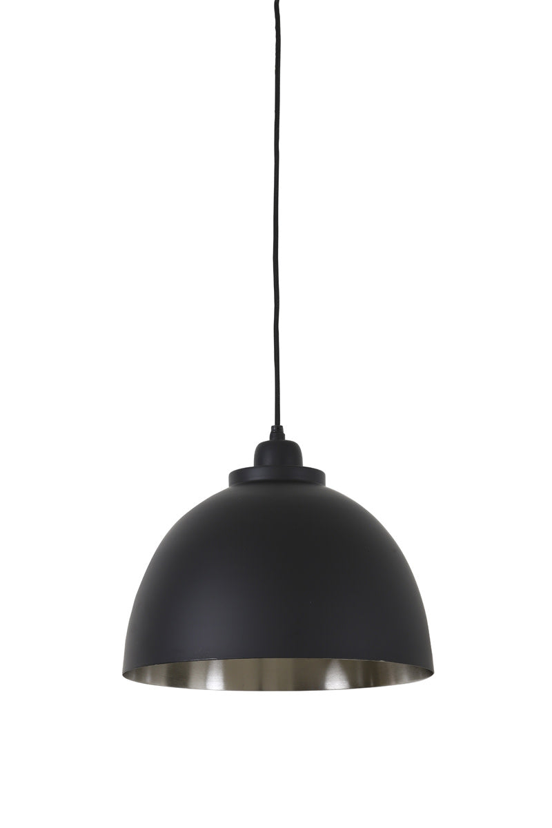 Kylie Black/Matt Nickel Metal Pendant Light