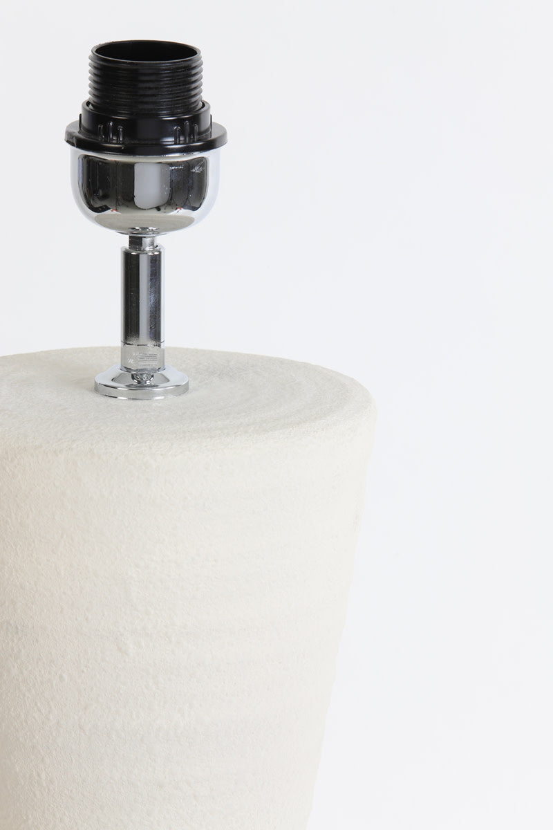 Ayla Cream Ceramic Table Lamp Base 61cm