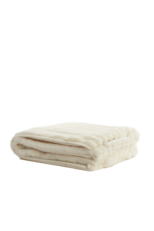 Vajen Cream Throw 170x130cm