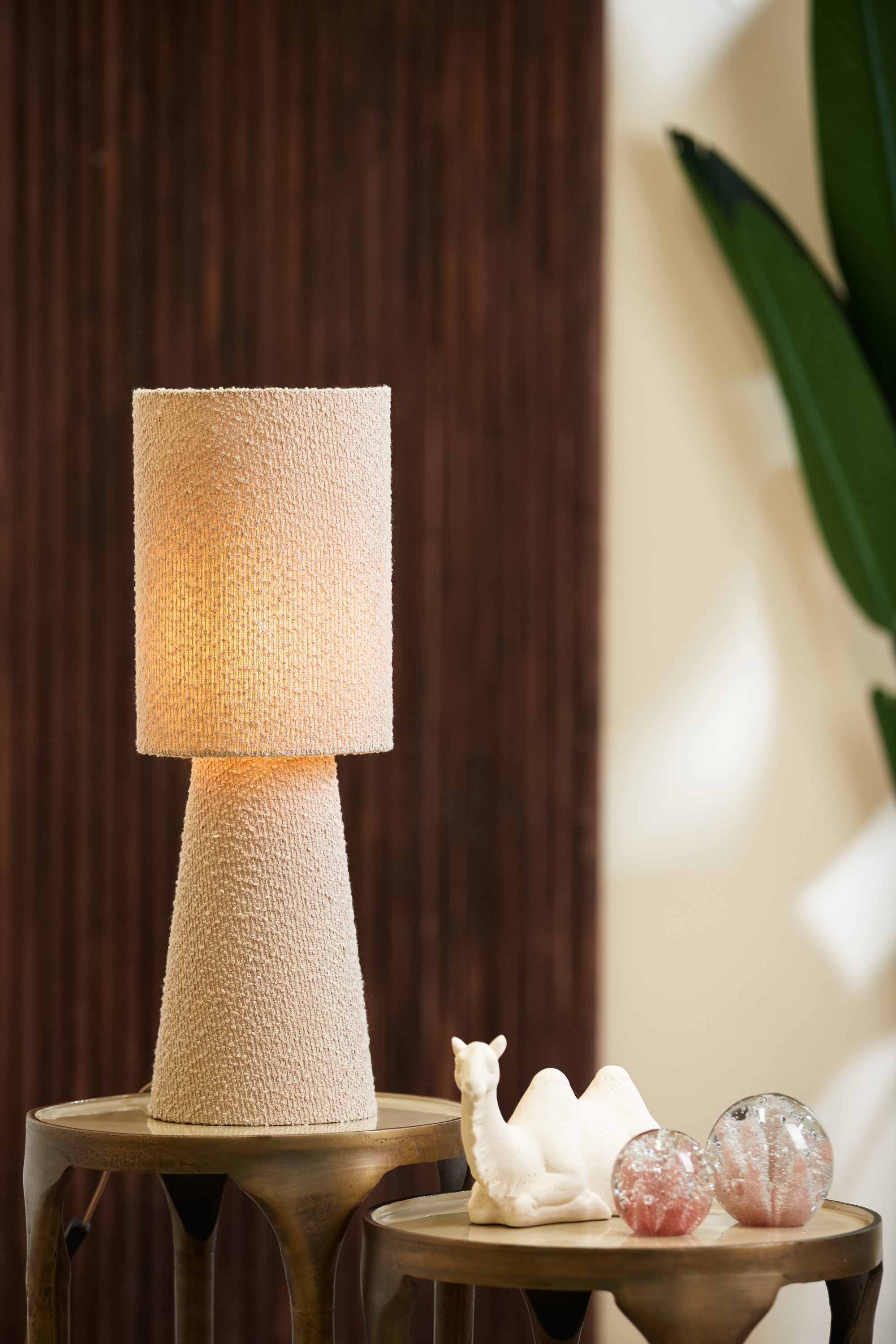 Mikkel Sand Bouclé Table Lamp