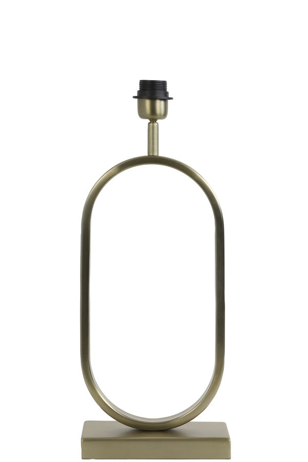 Jamiri Light Gold Metal Table Lamp Base 45cm