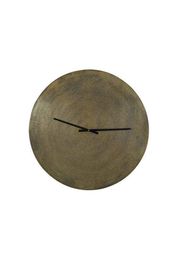 Licola Antique Bronze Metal Wall Clock