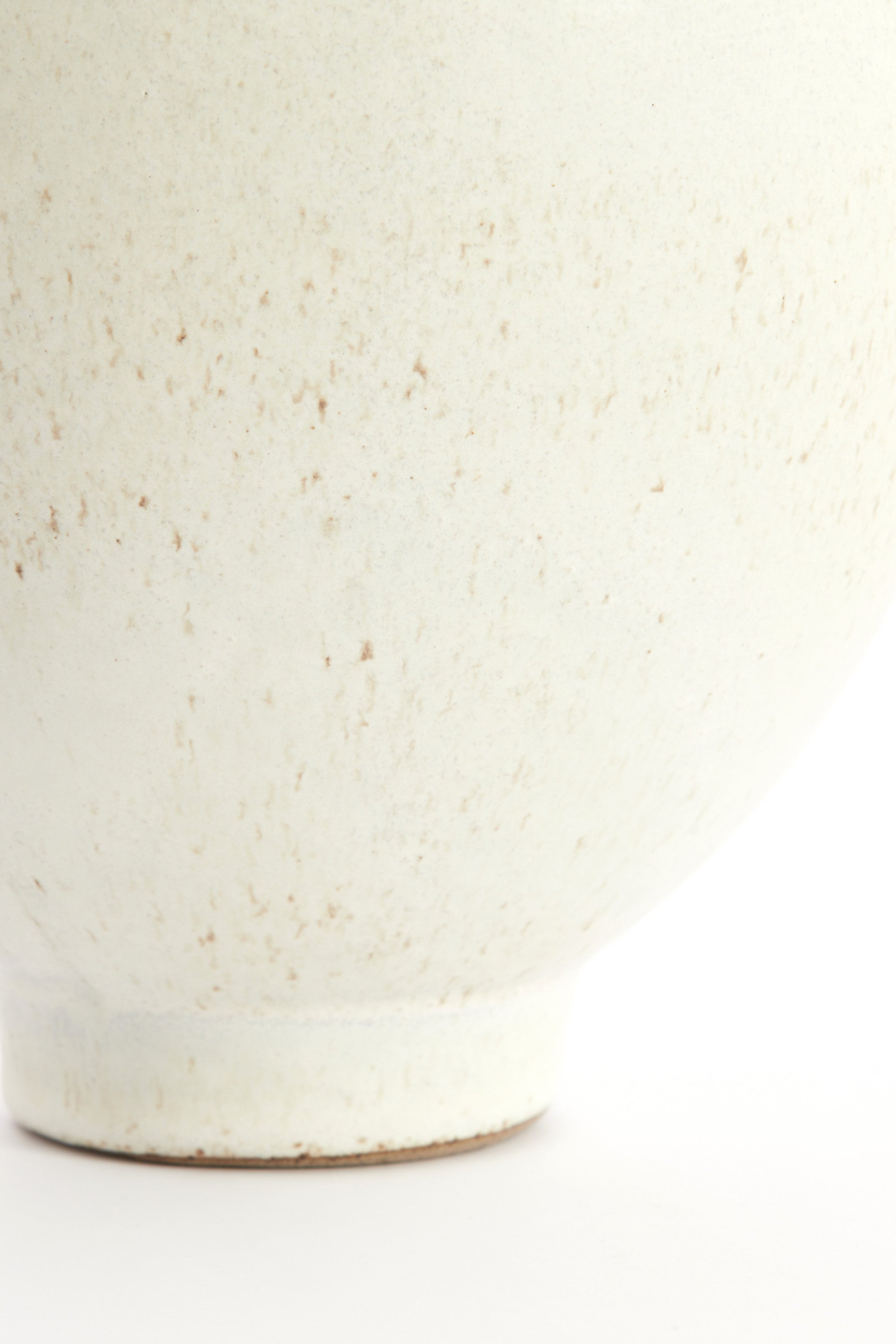 Lorea Matt Cream Ceramic Vase 23.5cm