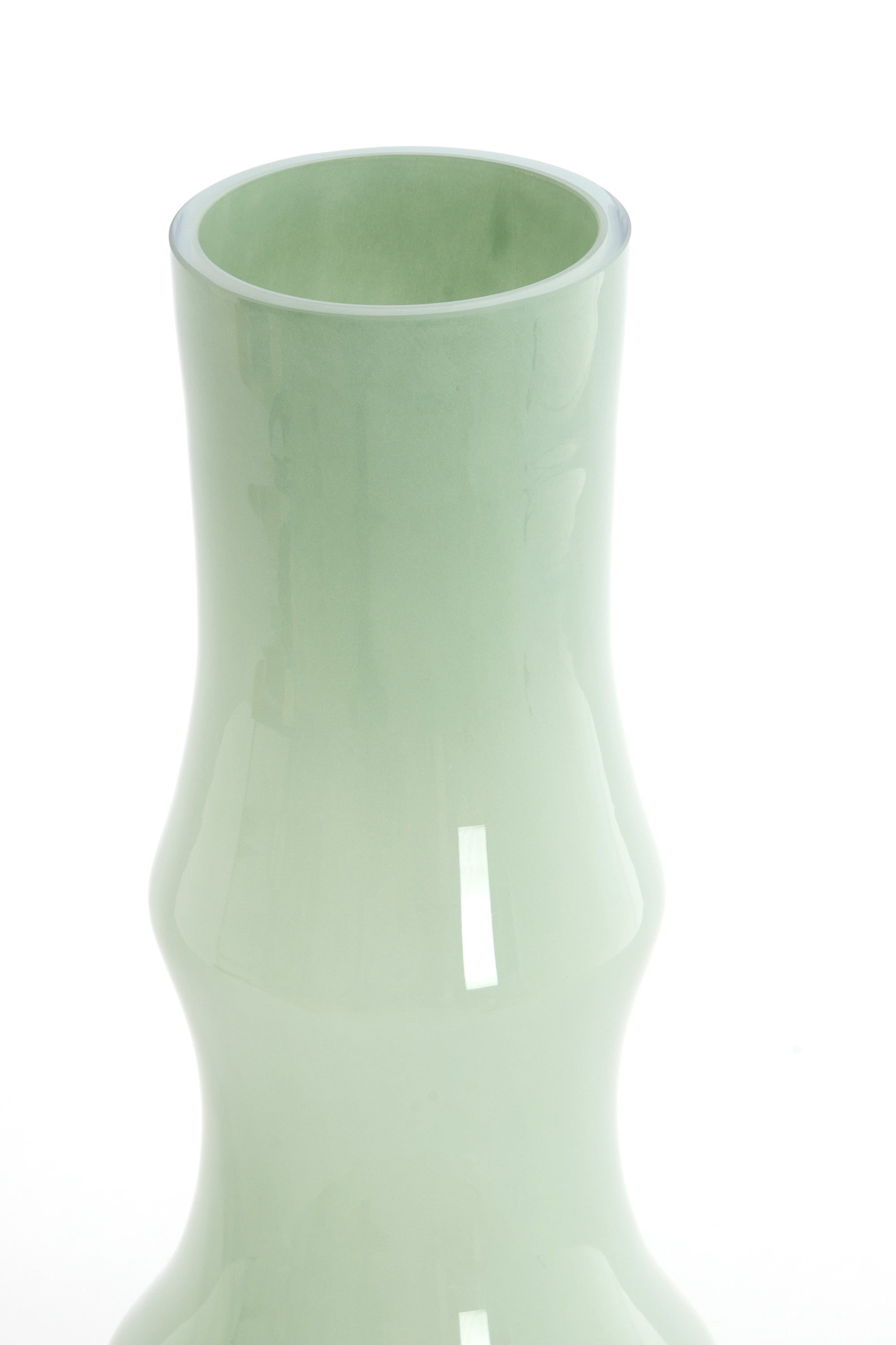 Fiorenza Mint Glass Vase 70cm