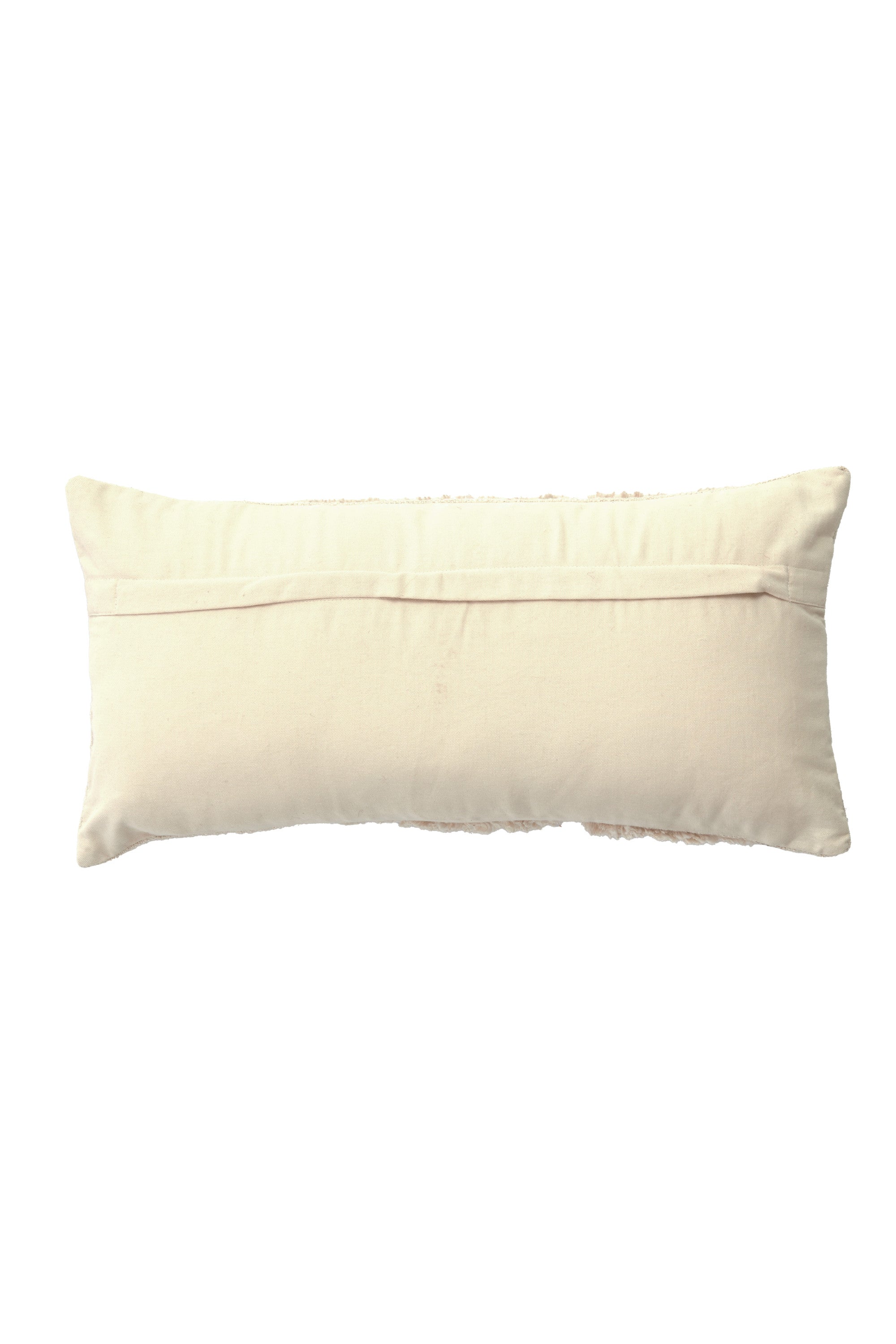 Javea Cream Textured Rectangular Cushion 60x30cm