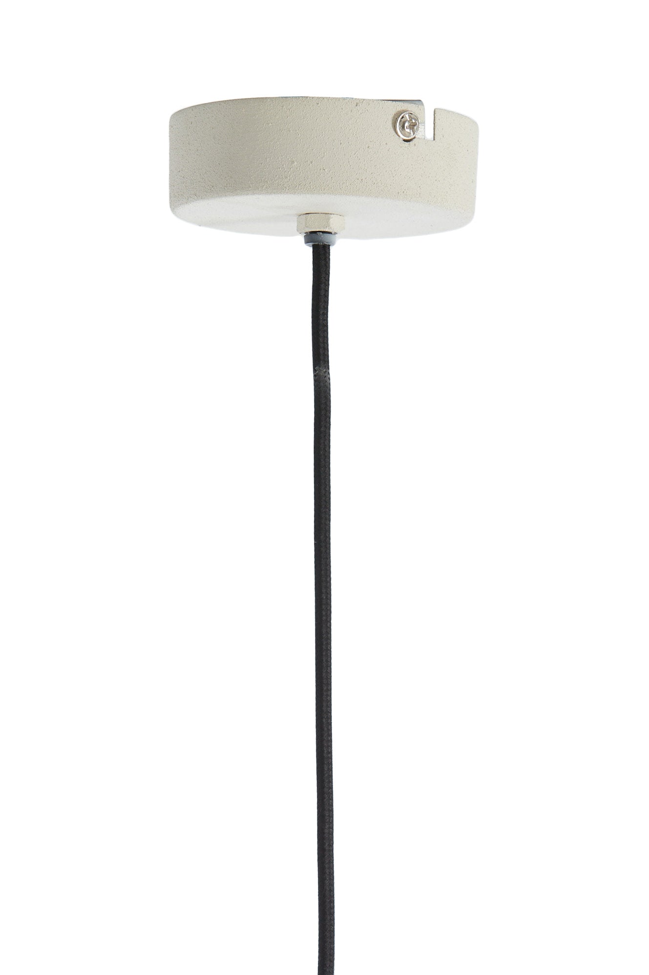 Alameda Cream Metal Pendant Light 36cm