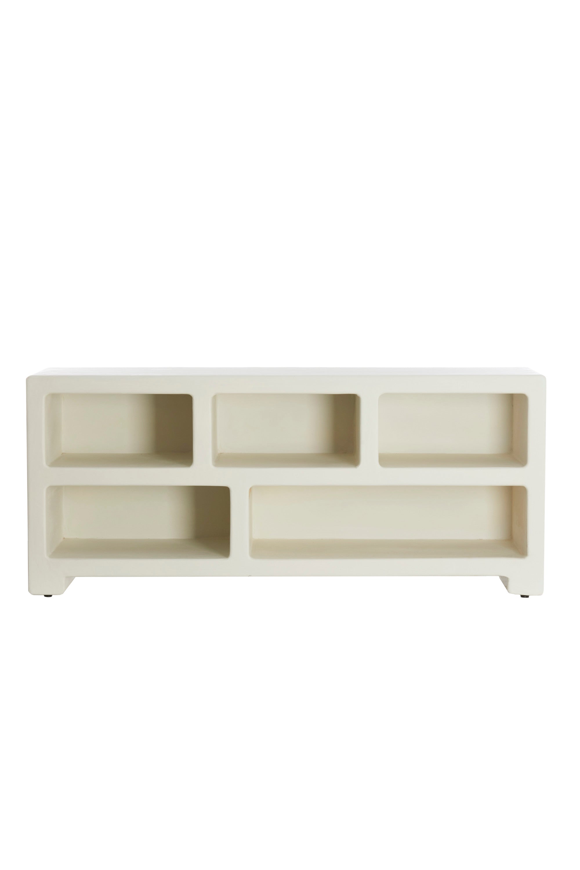 Nahua Cream Wood Storage Cabinet
