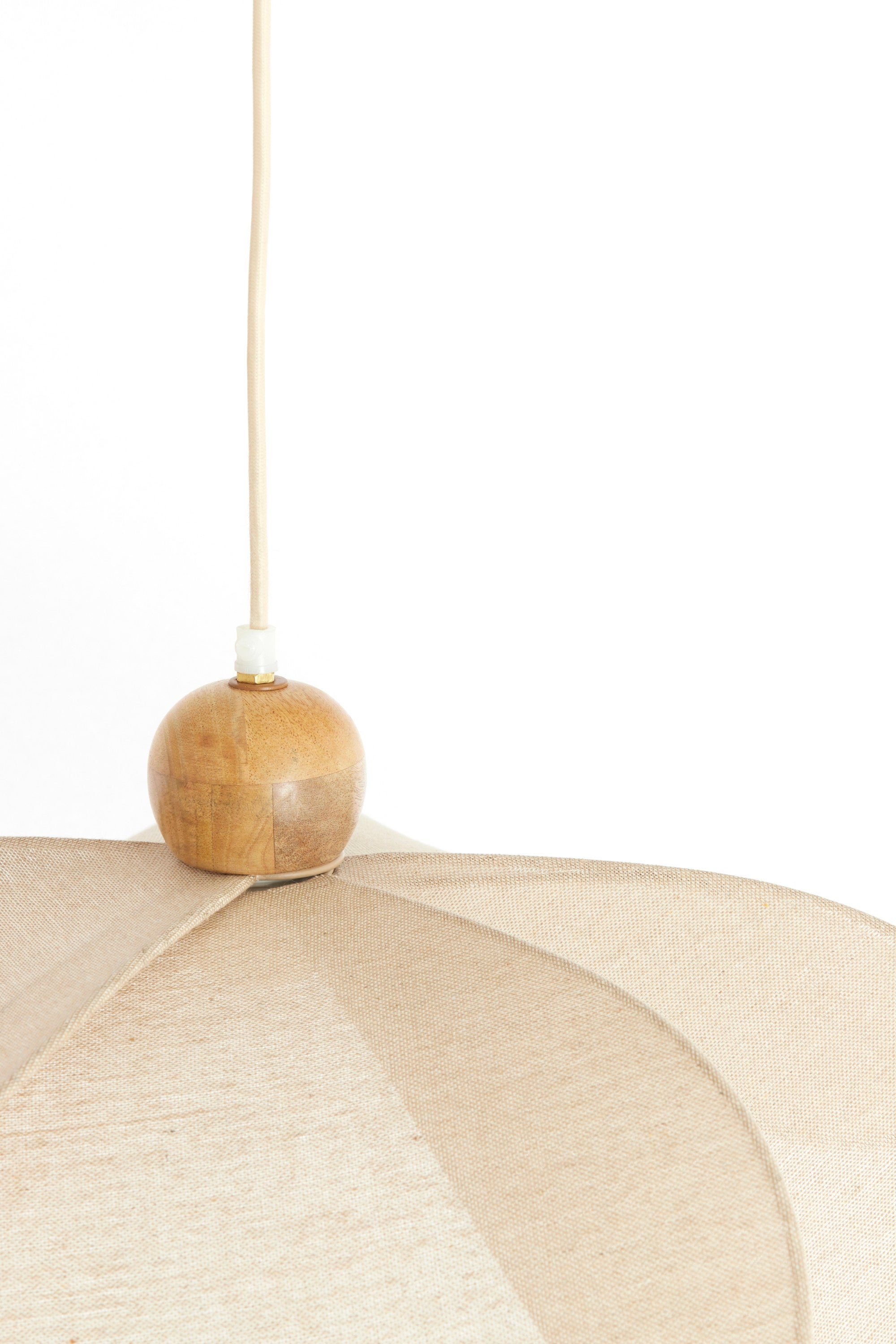 Lavriria Natural & Wood Petal Pendant Light 50cm