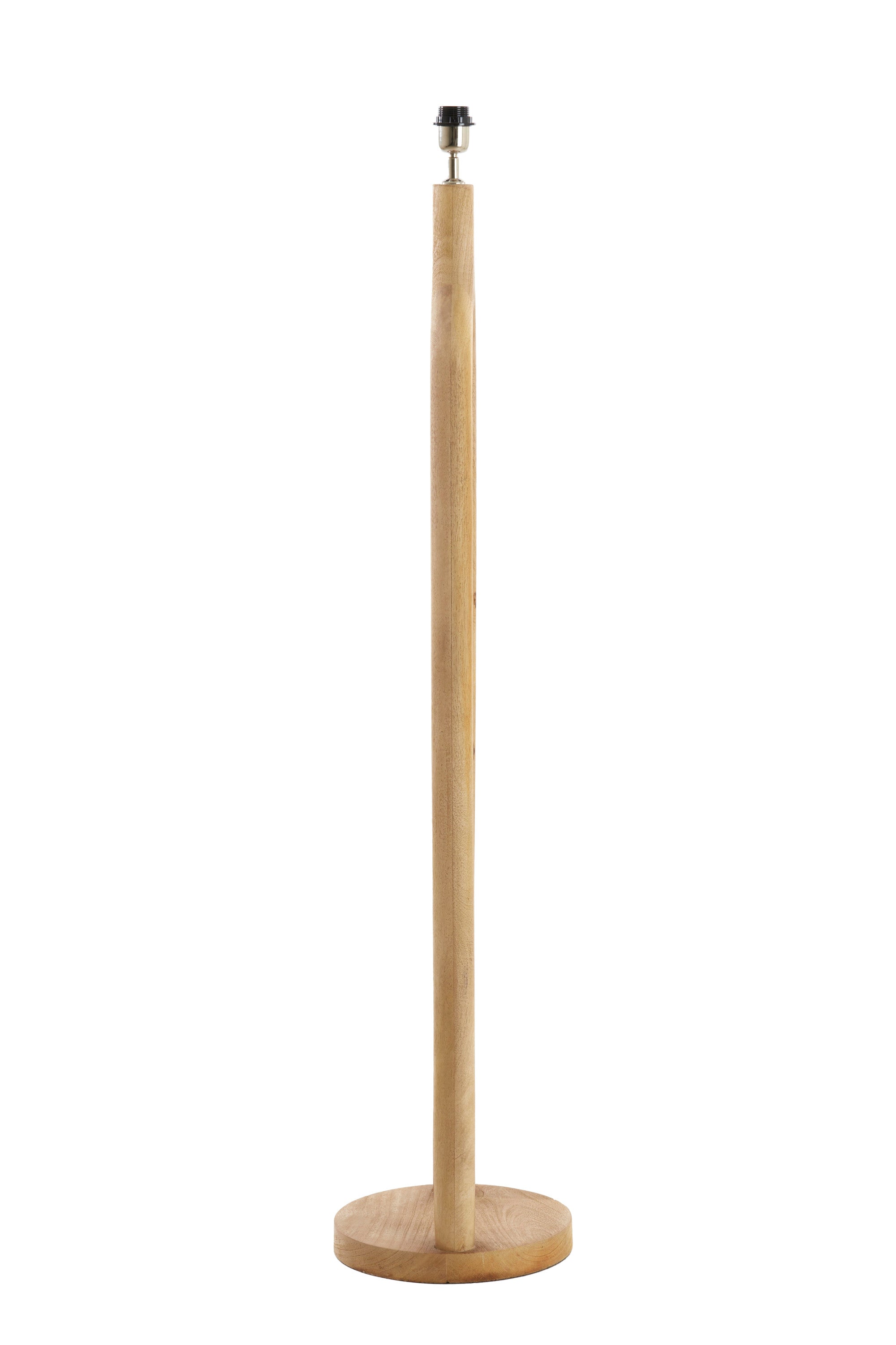 Xitta Matt Natural Wood Floor Lamp Base