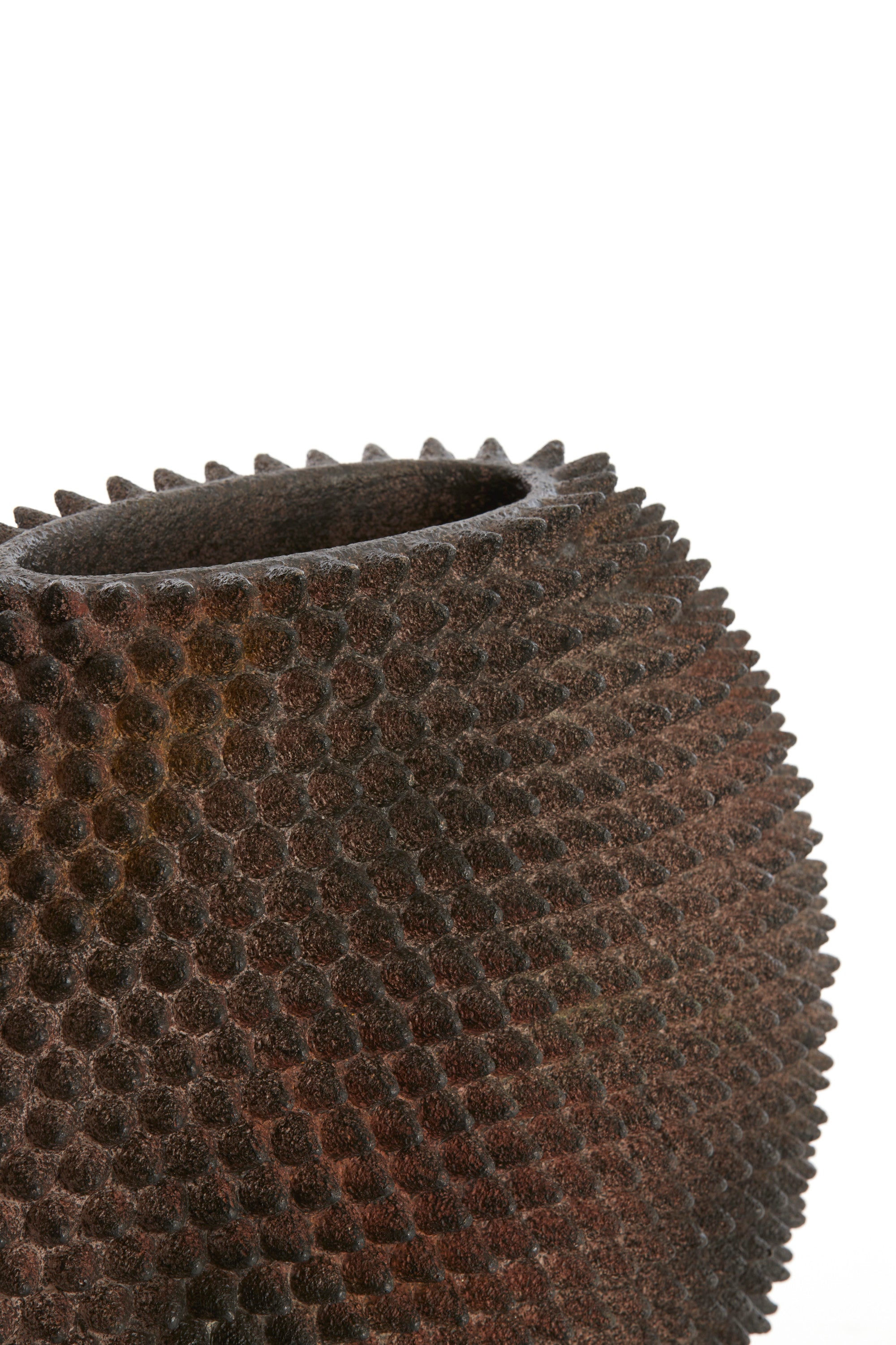 Caldras Brown Textured Vase 26.5cm